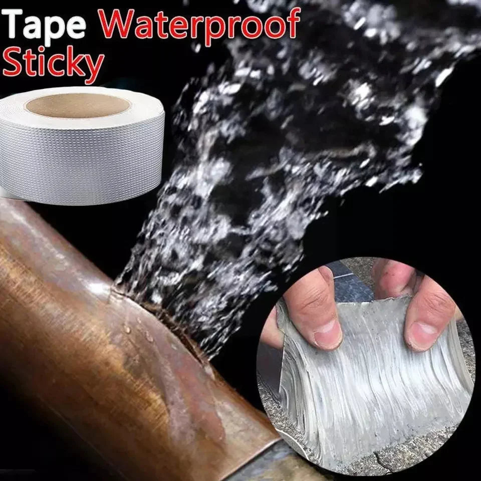 Vannlekkasjesveisetape Super Sterk Aluminium 1,5 Meter Skanto