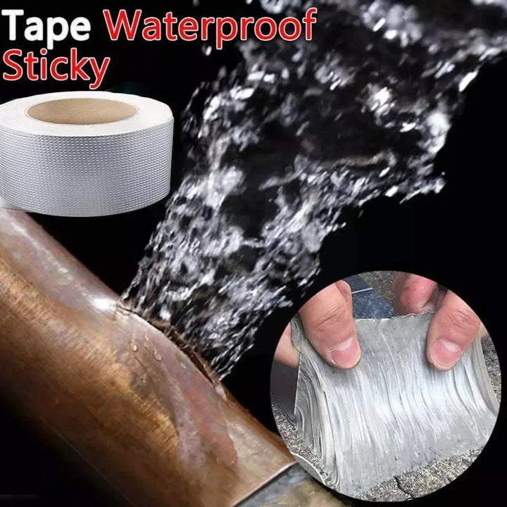 Vannlekkasjesveisetape Super Sterk Aluminium 1,5 Meter Skanto