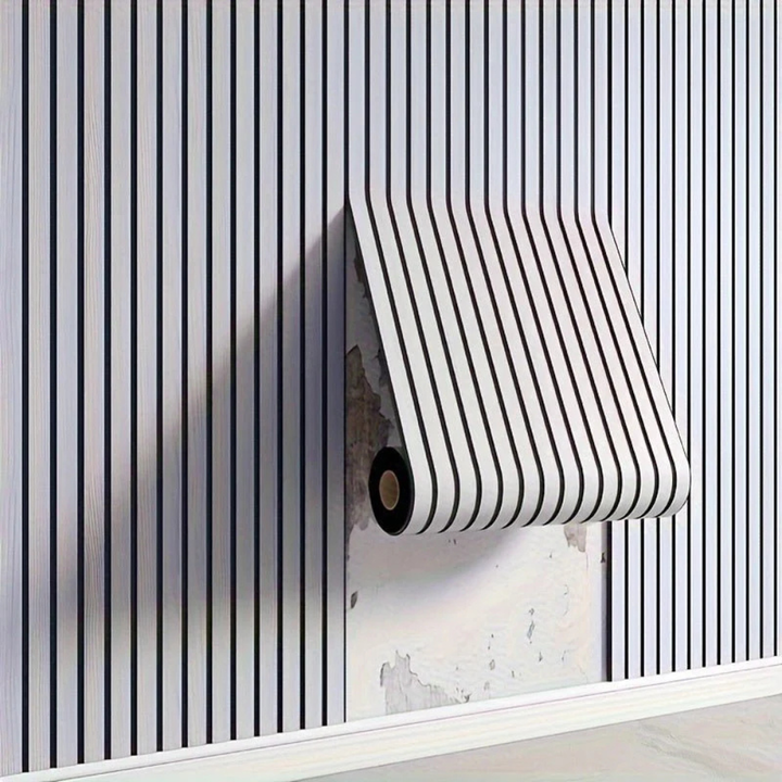 Skanto | Veggklistremerke 3D Tre-look PVC Panel Selvheftende Vanntett