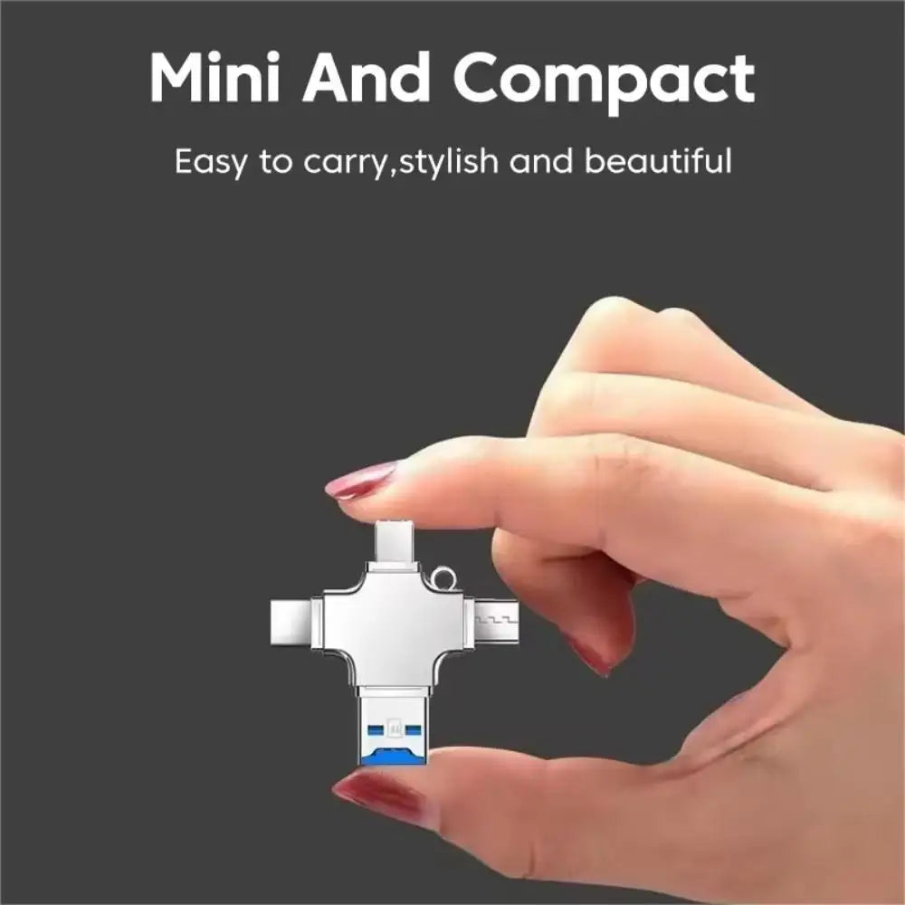 Skanto | 4 I 1 Flash Drive Kortleser