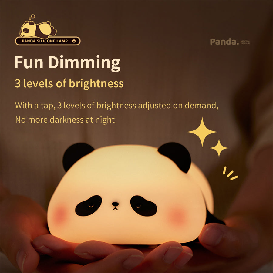 Skanto | Lazy Panda Berøringssensor Nattlampe