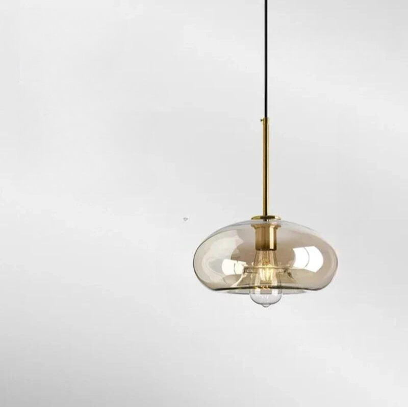 Skanto | NordicGlas - Moderne skandinavisk glasspendellampe for spisestue og stue