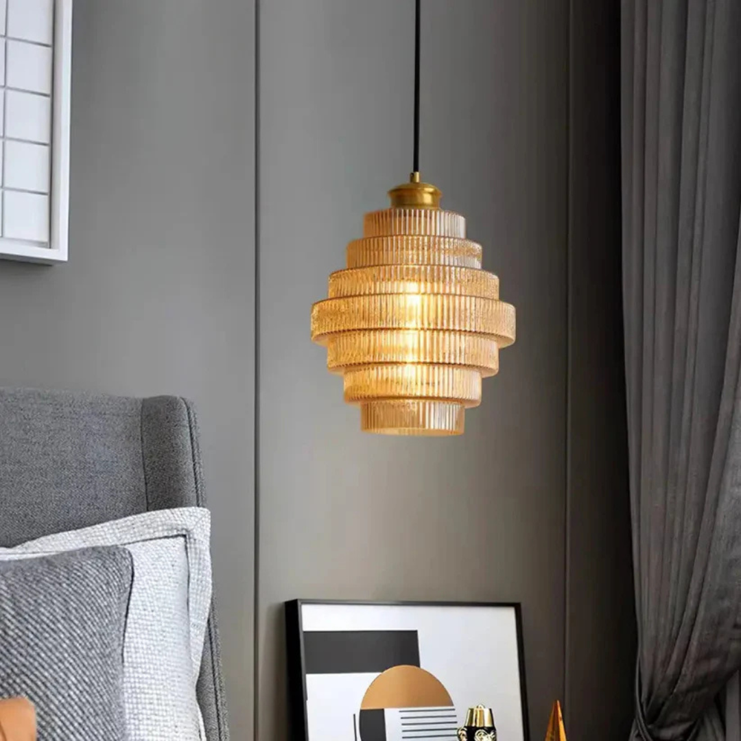 Skanto | Retro Glass Pendant Light