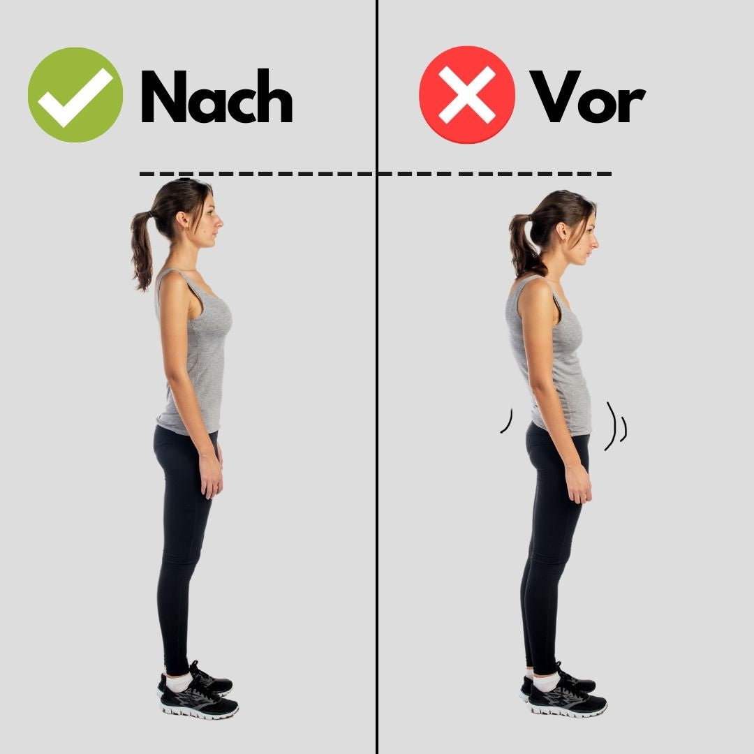 HealthPost 3-i-1 Ryggholdningskorrigerer | Justerbar ryggstøtte for kontor, sport og daglig liv | Øvre og nedre rygg | Skanto