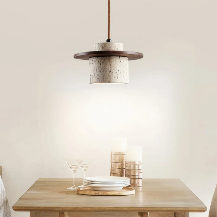 Skanto | Luksus Travertin Design Pendellampe