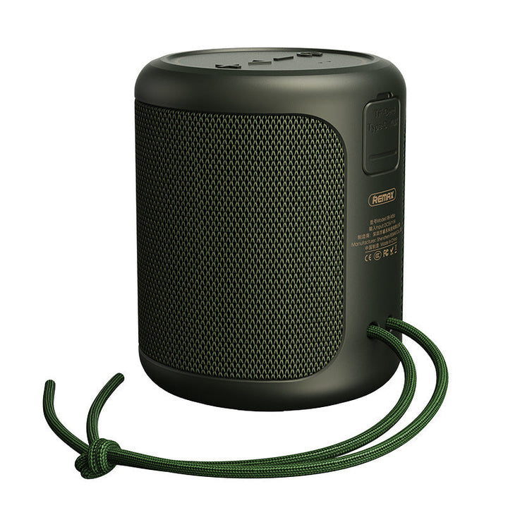 Skanto | Vanntett Bluetooth5.0 Stereo Kablet/Drahtløs Høyttaler, med 24 Måneder Standby Tid, Støtte for TF Kort & AUX Kabel, for Hjem, Kontor, Fest & Reiser