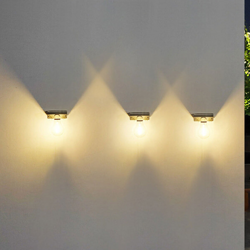 SolarGuard Vegglampe med bevegelsessensor Skanto