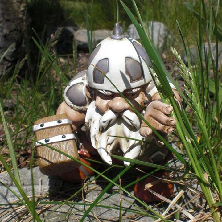 Skanto | Viking Victor Norrøn Dverg Gnomestatuett