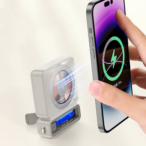 Skanto | 10000mAH Stor kapasitet Magnetisk ladende Power Bank