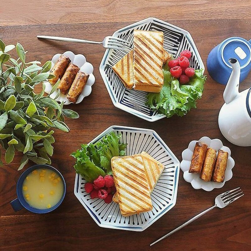 Skanto | Dobbeltsidig Non-Stick Sandwich Maker Panne