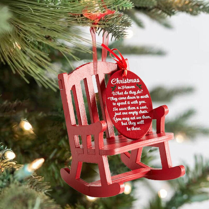 Skanto | Christmas in Heaven Rocking Chair Ornament