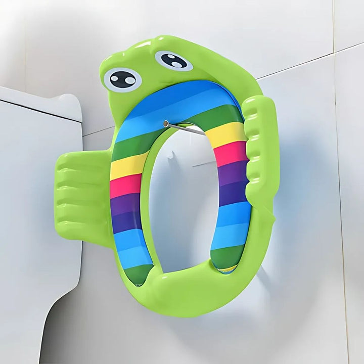 TrainEase | Bærbar Potty Sete – Sikker Skli‑Fri Design – Enkel Rengjøring Plastikk – Kompakt Reise Løsning for Potty Trening Småbarn Skanto