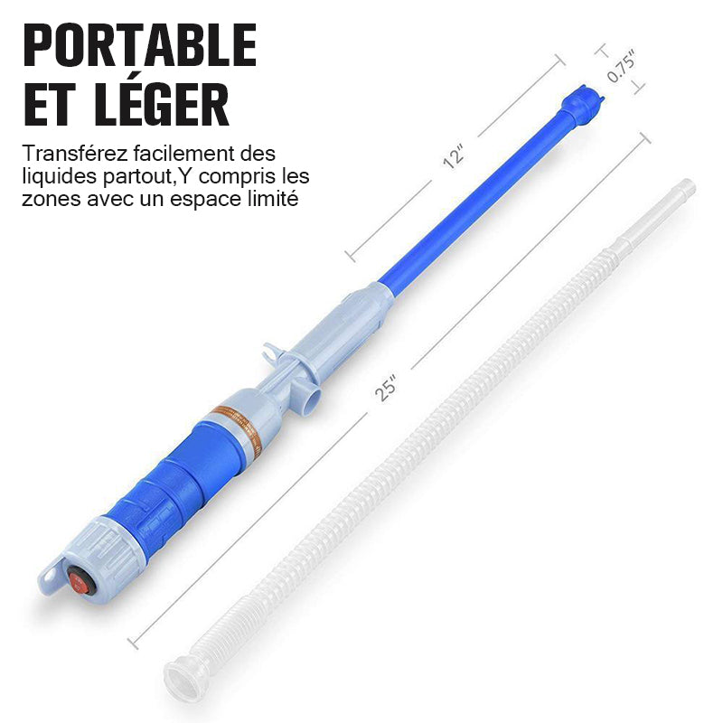 Pump Siphon for Liquid Transfer with Batteries | Skanto