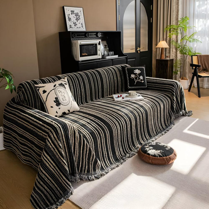 Skanto | Regal Stripes Chenille Sofa Cover