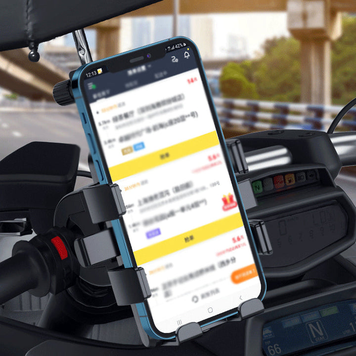 Skanto | Motorsykkel Telefonholder med Paraply