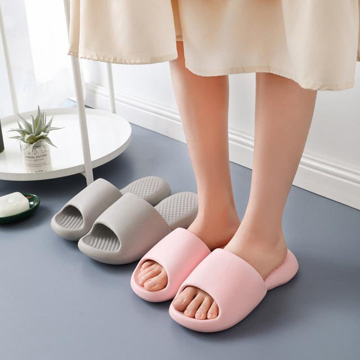 Skanto | Non-slip Tykk-såle Super Myke Tøfler