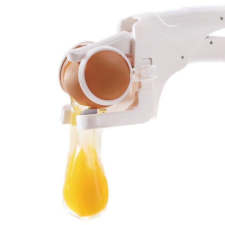 Skanto | Ny Enkel Egg Knuser Håndholdt York Hvit Separator