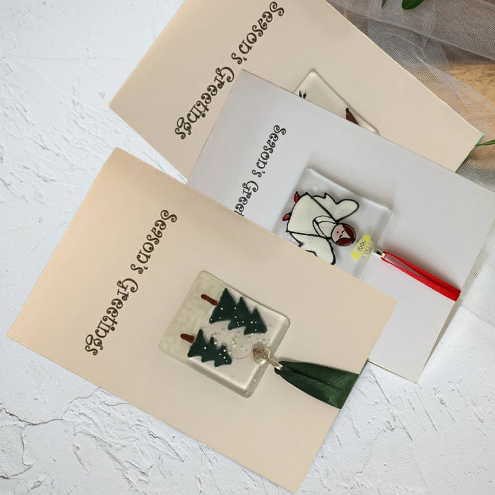 Skanto | Håndlagde julekortornamenter
