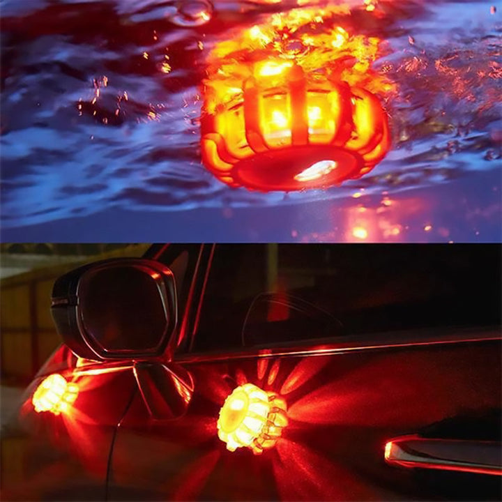 Blinkende varselslys med LED | Skanto