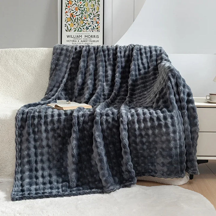 Skanto | Ekstra myk flanellteppe - PlushBubble