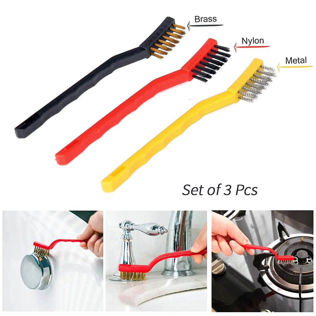 Wire Brush Kjøkkenverktøy Sett Av 3 Skanto