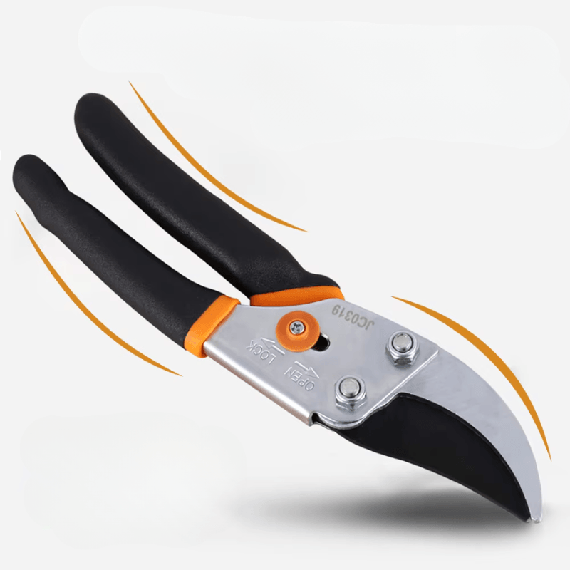 Norvo | Cutivor Pro Hagesaks | Rustfritt Stålblad | Ergonomisk & Rutsjningsfri | Presisjon for Frukttrær & Busker