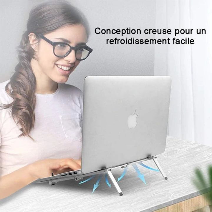 Multifunksjonell 3-i-1 støtte for laptop pad telefon | Skanto