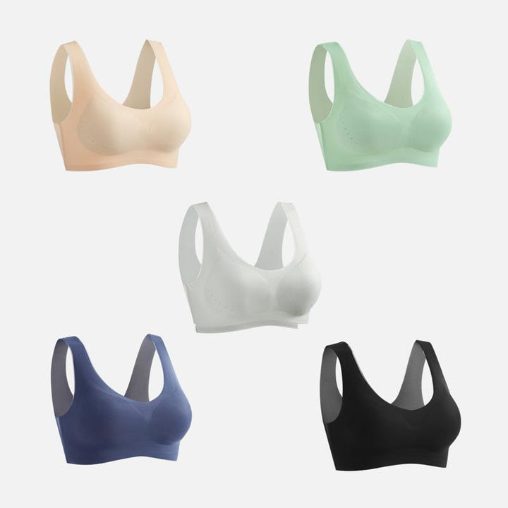 Skanto | Kvinners Ultra-Tynne Plus Size Is Silke Komfort BH