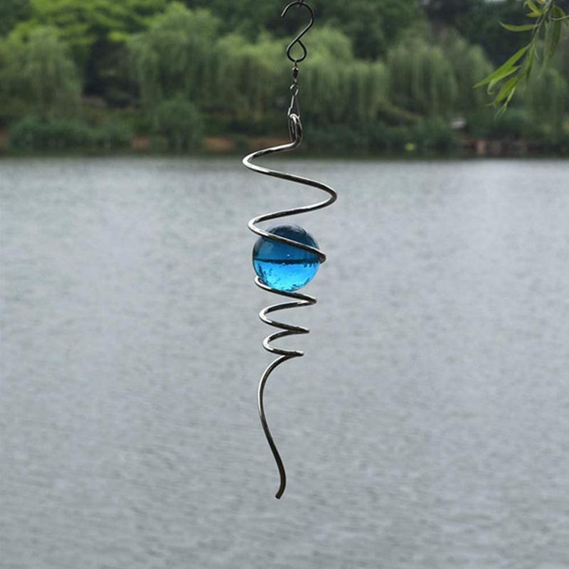 Spiral Crystal Ball Pendant | Skanto