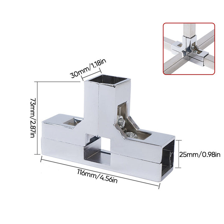 Square Tube Connector | Skanto