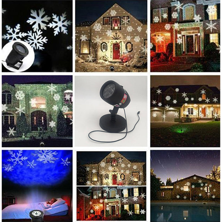 Jul Laserlys LED-Projeksjon for Utendørs Gress | Skanto