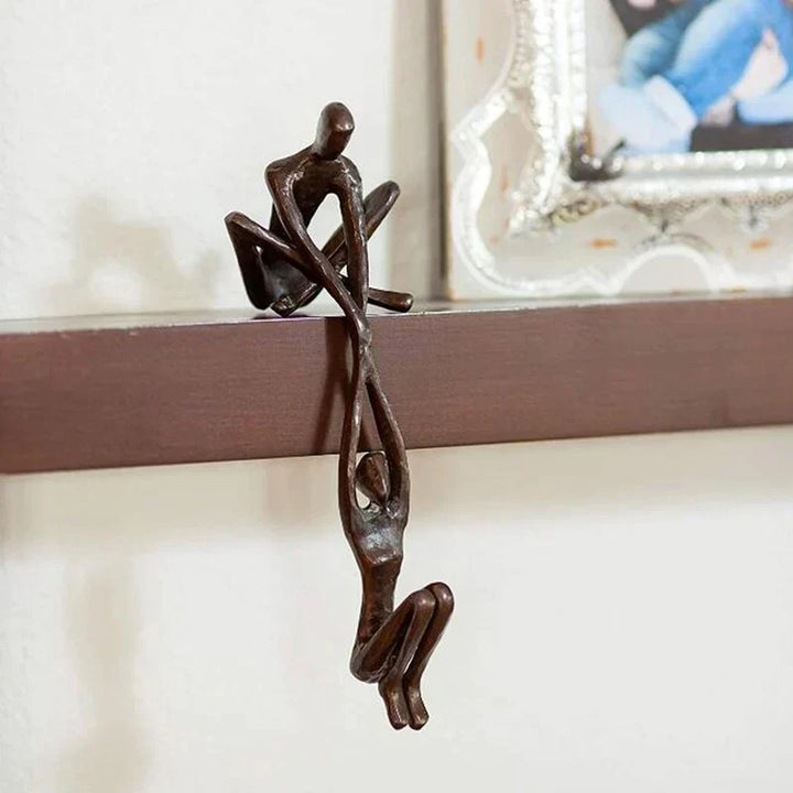 Skanto | Evig kjærlighet og styrke | Skulptur figur | Hjem decor | Unik dekorasjon