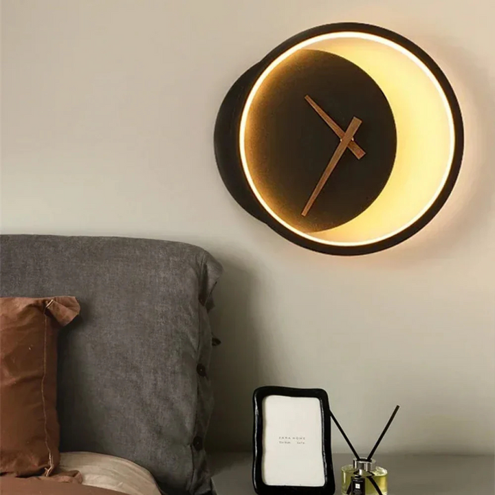 Skanto | LED Veggklokke i Minimalistisk Stil Horalis