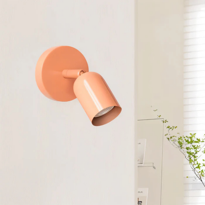 Skanto | Minimalistisk Macaron LED Vegglampe