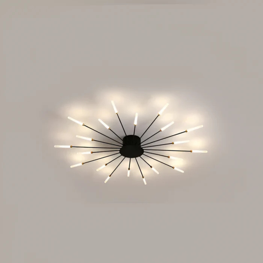 Skanto | Luksus LED Taklampe | Stilfull Takarmatur for Stue