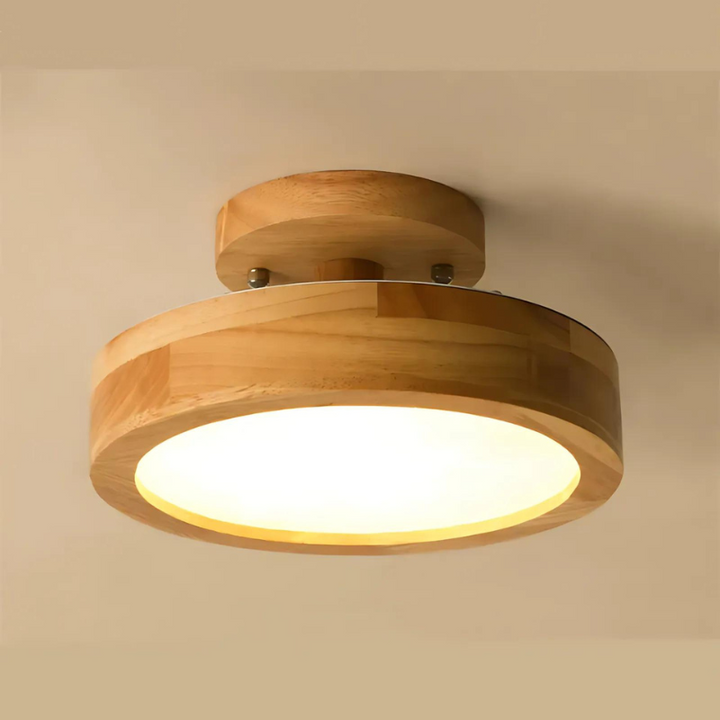 Rund skandinavisk tre taklampe – nordisk eleganse | Skanto