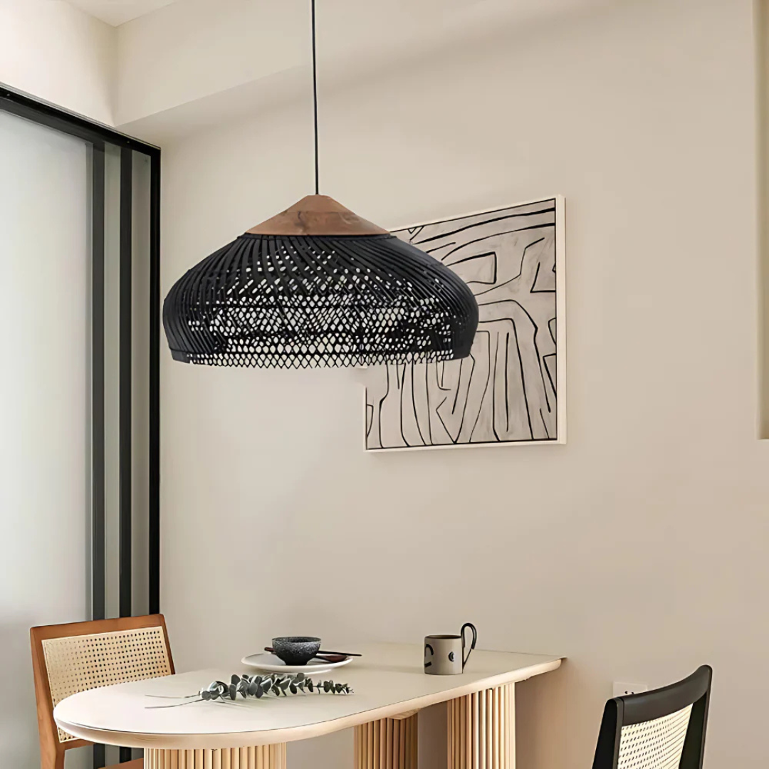 Skanto | Rattan Boho Pendellampe