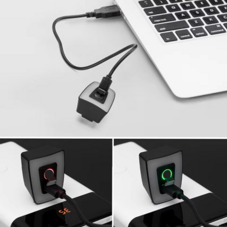Skanto | USB oppladbart vannavstøtende LED sykkel baklys for nattsykling sikkerhet