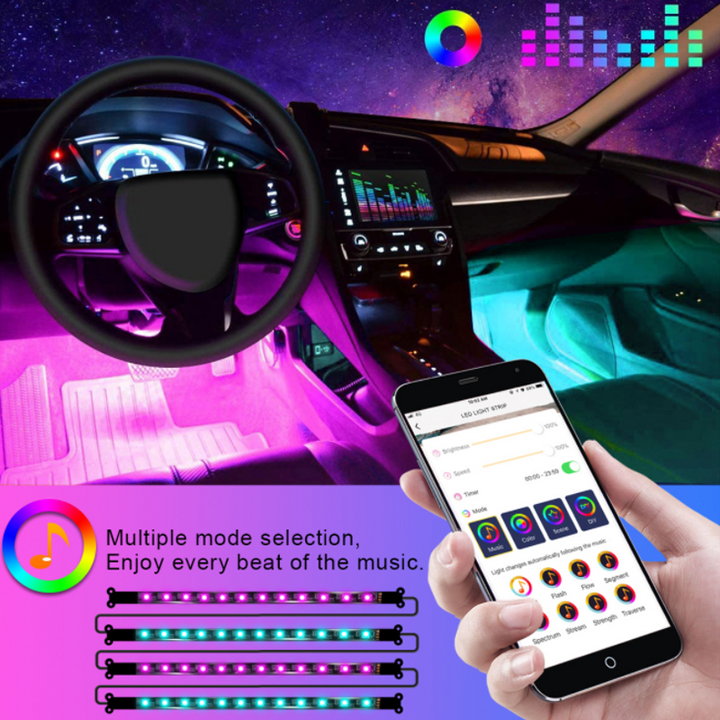 Skanto | LED Bil Stripe Lys