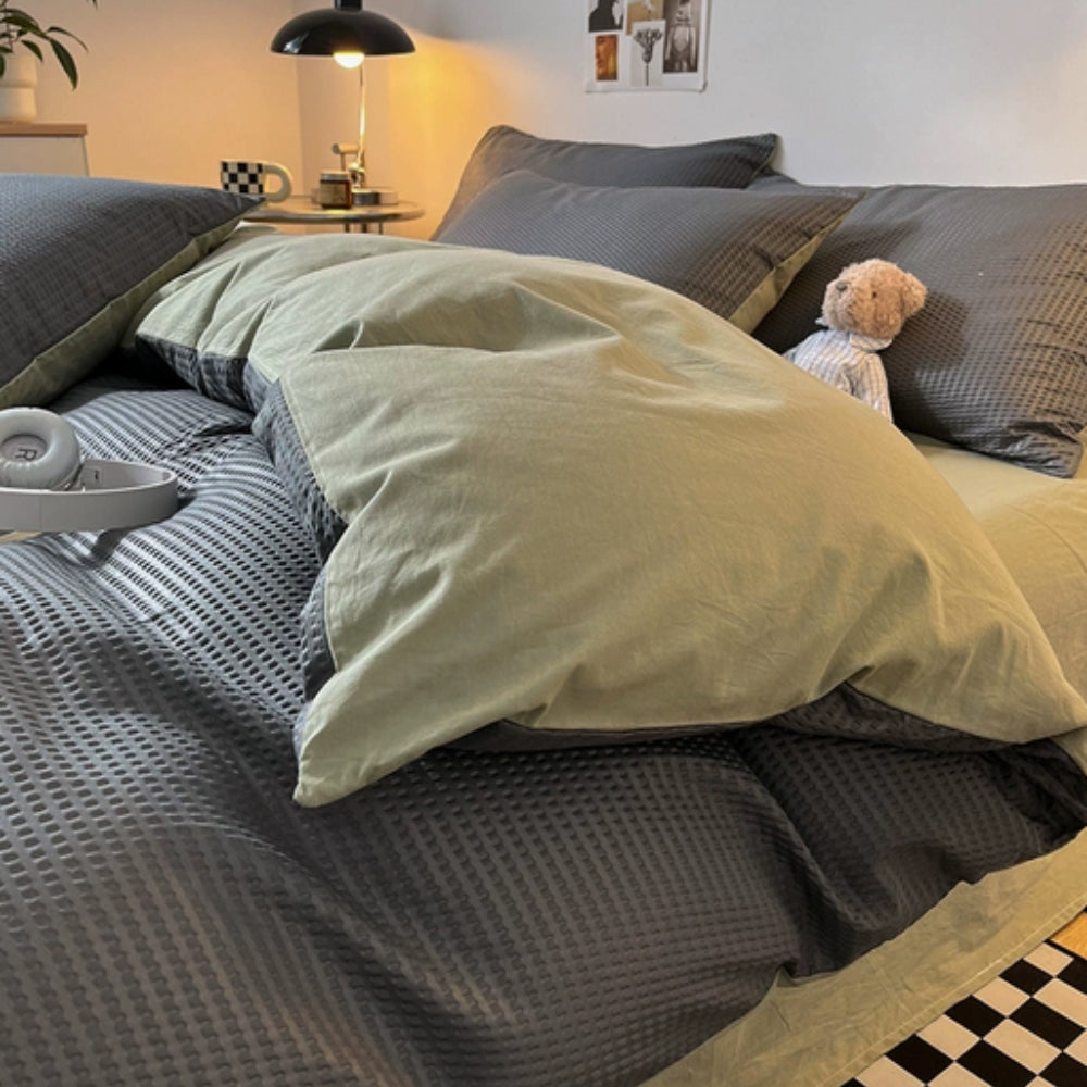 Skanto | Beaumont Ultra-Soft Vaffel Dyne Sett | 3 deler Sett
