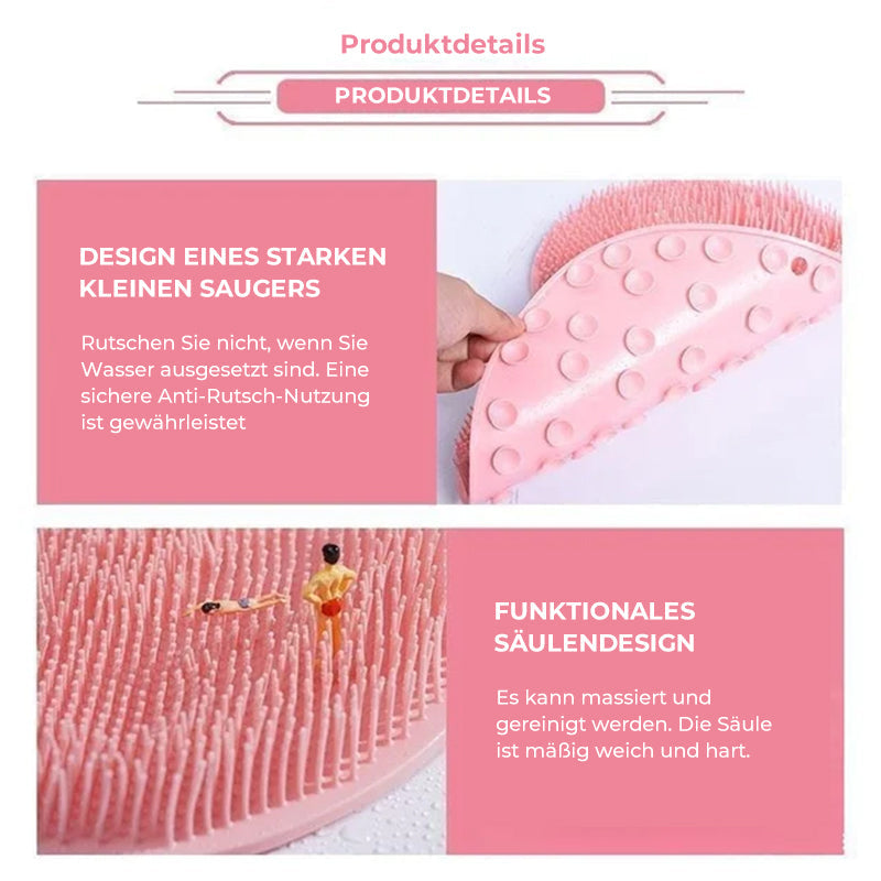 Skanto | Fot- og ryggskrubber for dusjen, massasjematte
