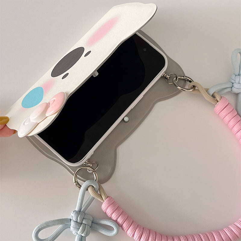Skanto | Insta-Style Cartoon Westie Flip-Phone Case