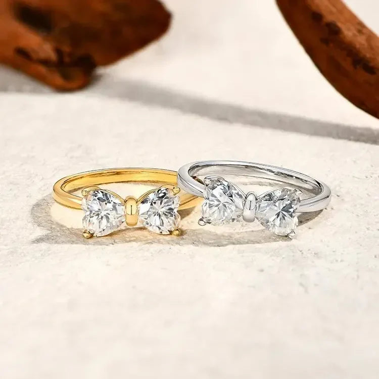 Skanto | S925 Moissanite Feminine Bue Ring