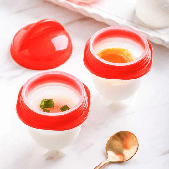 Mini Egg Cooker, Set med 6 Deler | Skanto