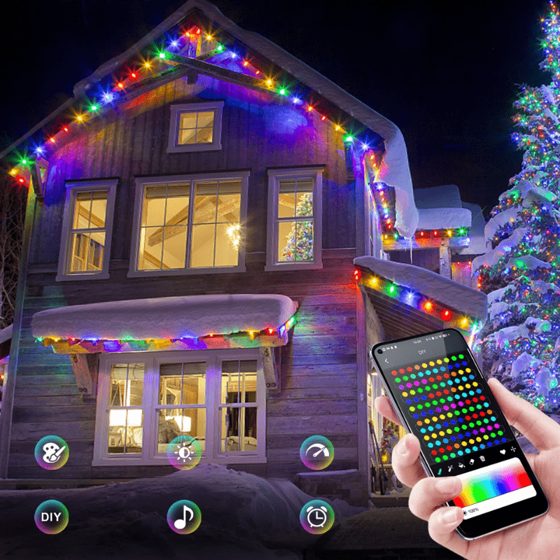 Skanto | ColorShine – Magisk RGBIC Belysning for Fest og Atmosfære