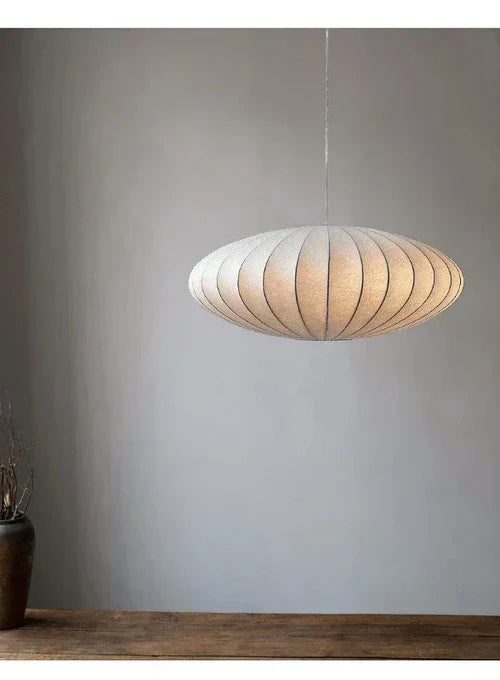 Skanto | SilkCrown - Silke Pendant Lampe med Krystaller