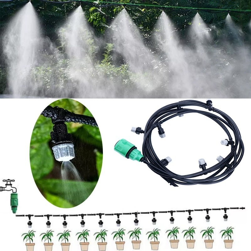Skanto | Coolmist system for utendørsområde – Effektivt sprøytesystem for temperaturregulering