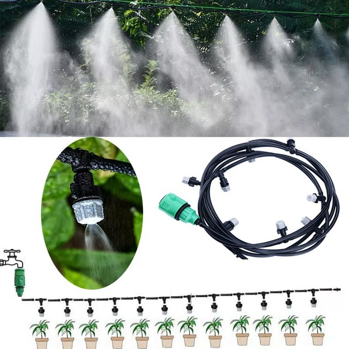 Skanto | Coolmist system for utendørsområde – Effektivt sprøytesystem for temperaturregulering