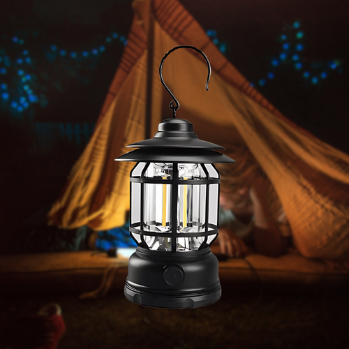 Retro-Style Smart Portable Lampe for Innendørs & Utendørs Bruk Charm | Skanto