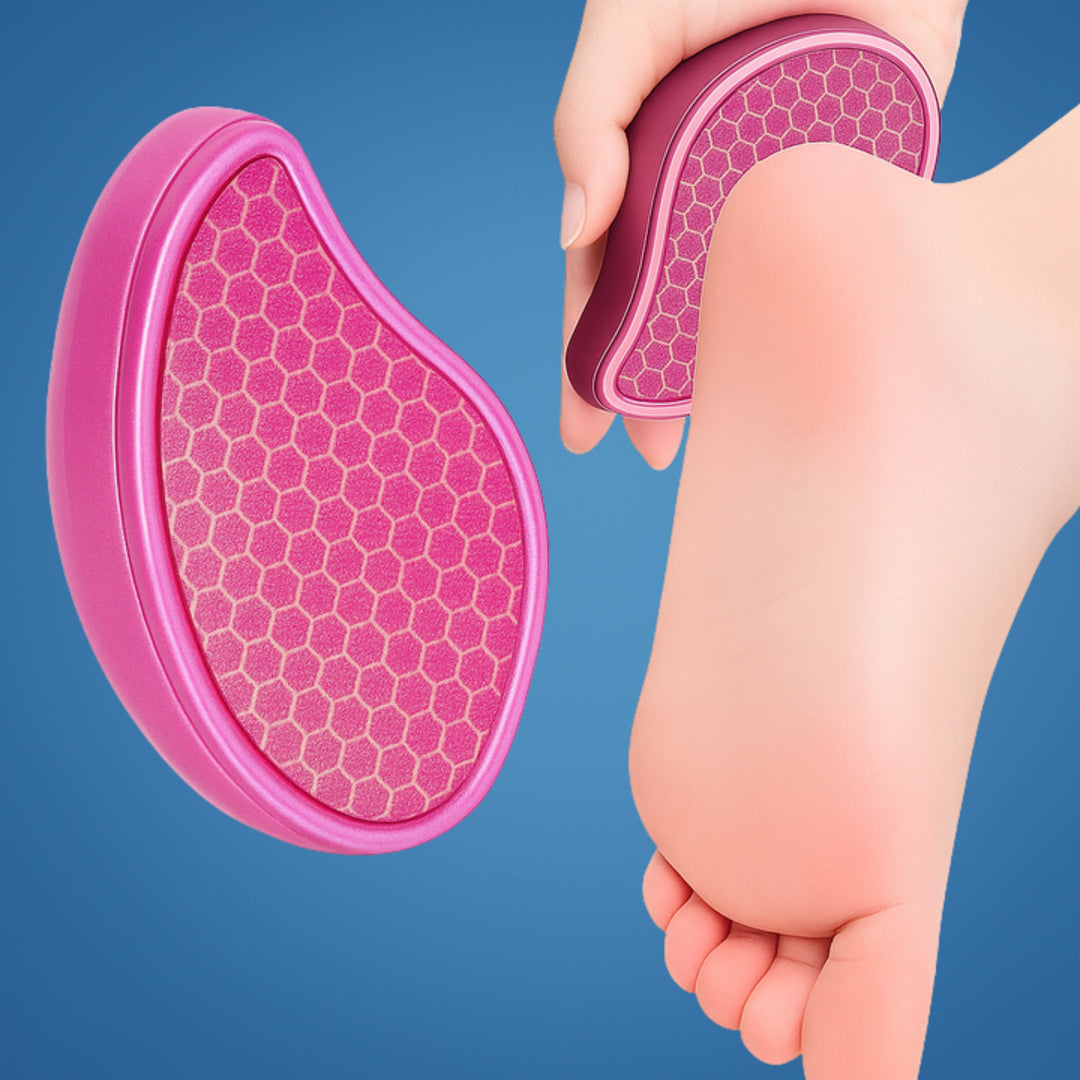 Skin Remover – Nano Glass Surface – Vaskbar & Skånsom – Glatt Sprukne Hæler Hjemme Skanto